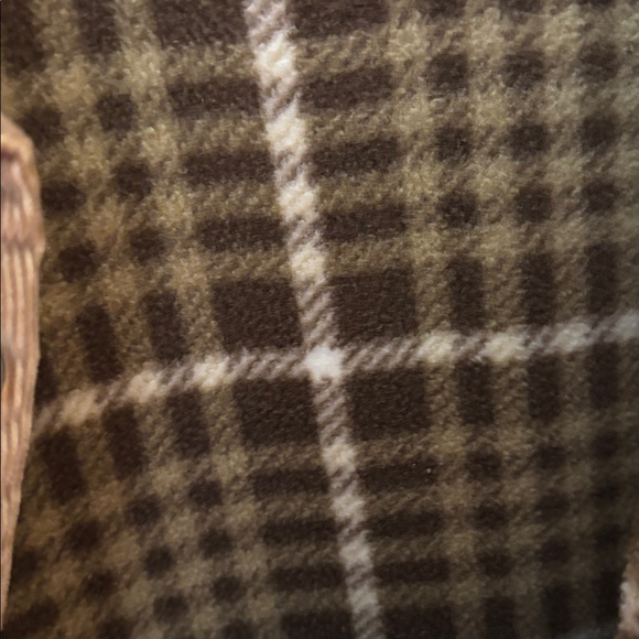 Covington Brown Corduroy Jacket Fleece Lining L Button Down Outdoor Chore Camp - Picture 9 of 9